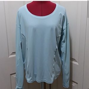 lulu lemon on pace long sleeve run top cinch back